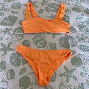 Zaful orange bathing suit M